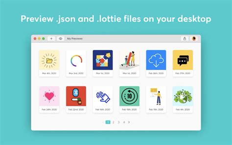 Lottie Desktop Viewer .